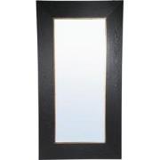 PTMD Spiegel Tiess - 106x4x200 cm - Hout - Zwart