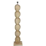 PTMD Staande Lamp Kodey - 30x30x140 cm - Hout - Naturel