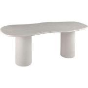 Eettafel Beige - Organisch - 200x96x76cm - Maranola