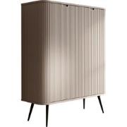 Meubella - Dressoir Zakari - Beige - 103 cm