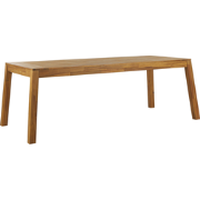 LIVORNO  - Tuintafel - Lichte houtkleur - 90 x 210 cm - Acaciahout