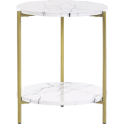 REVA - Bijzettafel - Wit - MDF