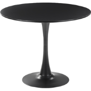 BOCA  - Ronde eettafel - Zwart - 90 cm - MDF