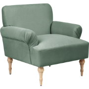 FREDROS - Fauteuil - Groen - Polyester