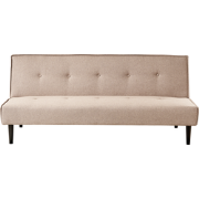 VISBY  - Slaapbank 3-zits - Beige - Polyester