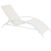 GAETA - Zonnenbed - Beige  - Staal