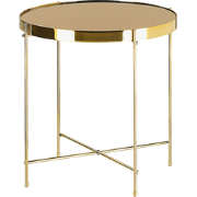LUCEA - Bijzettafel - Goudbruin - IJzer