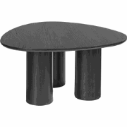 DACOMA  - Salontafel - Zwart - MDF