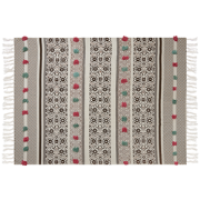 CHINSURAH - Plaid - Bruin - 130 x 180 cm - Katoen