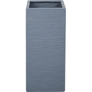 DION - Plantenbak - Donkergrijs - 26 cm - Klei-vezelmengsel