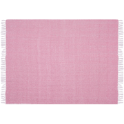 TANGIER - Plaid - Roze - 130 x 160 cm - Katoen