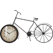 LILLO - Klok - Zwart - Aluminium