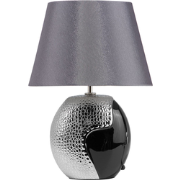 ARGUN  - Tafellamp - Grafietgrijs - Keramiek