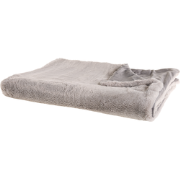 CHAAB - Plaid - Lichtgrijs - 200 x 220 cm - Polyester