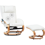 MAJESTIC - Fauteuil - Wit - Kunstleer