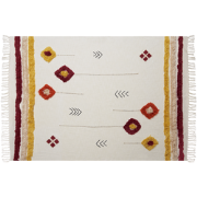 AMROHA - Plaid - Multicolor - 130 x 180 cm - Katoen