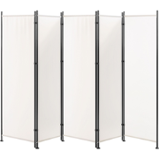 NARNI - Kamerscherm - Wit - 270 x 170 cm - Polyester