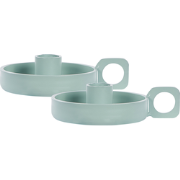 CHORIO - Kandelaar set van 2 - Mintgroen - IJzer