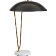 DANTO - Tafellamp - Zwart/Goud - Metaal