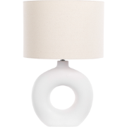 VENTA  - Tafellamp - Lichtbeige - Keramiek