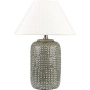 MUSSEL - Tafellamp - Grijs - Keramiek