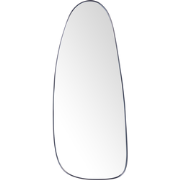 CERGY - Wandspiegel - Zwart - Metaal