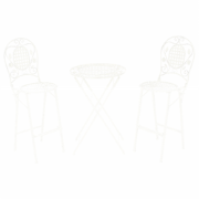 BIVIO - Tuinbarset voor 2 - Lichtgroen - IJzer