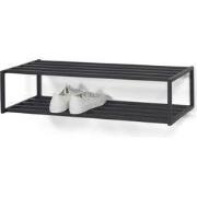 Spinder Design schoenenrek School 80 - Zwart - 6 paar schoenen