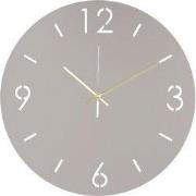 Spinder Design klok Time Ø 40 - Silky Taupe