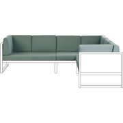 CASTELLA - Tuinkussen hoezen set - Groen - Polyester