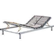 COMFORT  - Verstelbare lattenbodem - Zilver - 90 cm - Staal