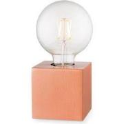 Home sweet home tafellamp Dry 10 vierkant - koper