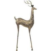 Clayre & Eef Decoratie Hert Bruin Metaal