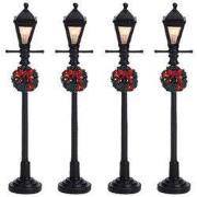 Gas lantern street lamp