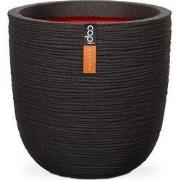 Pot bol rib NL 42x40 - zwart
