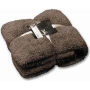 Plaid teddy 200x150 cm taupe