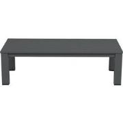 Lincoln lounge tafel 140x70 carbon black