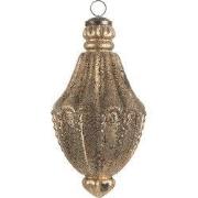 Clayre & Eef Kerstbal Goudkleurig Glas