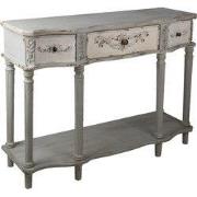 Clayre & Eef Sidetable Grijs Hout