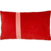 Dutch Decor PIPPA - Sierkussen velvet Aurora Red 30x50 cm - rood - Dut...