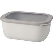 Multikom cirqula rechthoekig 3000 ml nordic white