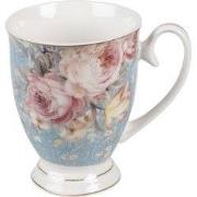 Clayre & Eef Mok Blauw Wit Porselein Bloemen