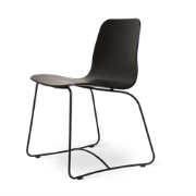 Charlotte houten eetkamerstoel zwart