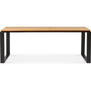 Joep tuintafel polywood naturel- 210 x 100 cm