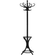 Alice houten staande kapstok zwart - 185 cm