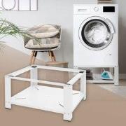 Onderkast wasmachine Onderkast 63x54x32 cm met planchet in wit ML desi...