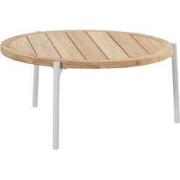 Yoga Coffee Tafel Natural Teak Frost Grey dia. 73 cm