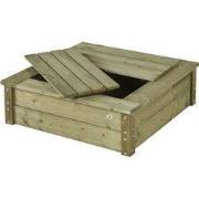 Zandbak 100x100 cm met deksel