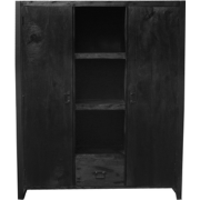 Starfurn Boekenkast Boaz Black | 150 cm