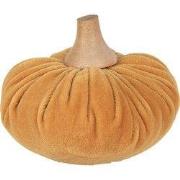 Clayre & Eef Decoratie Pompoen Oranje Polyester